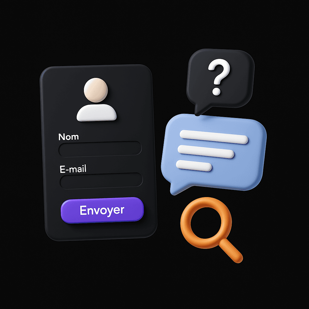 Prise de contact & définition de vos besoins 🤝