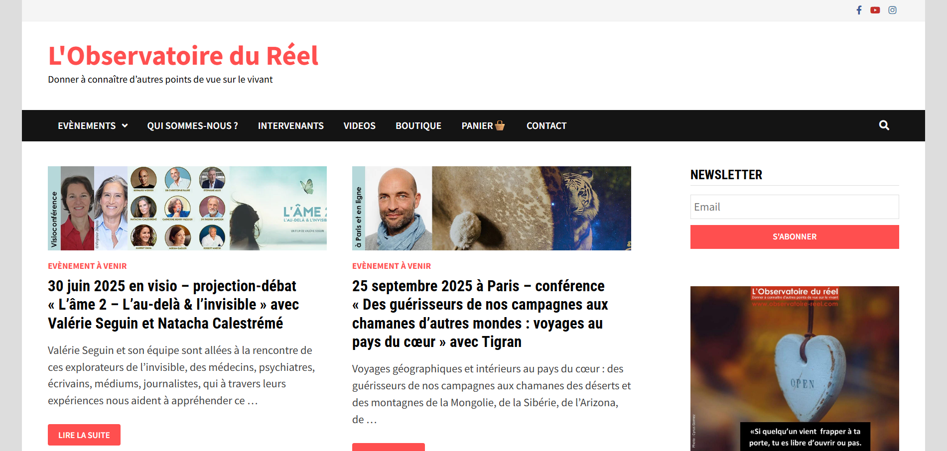 Observatoire du réel